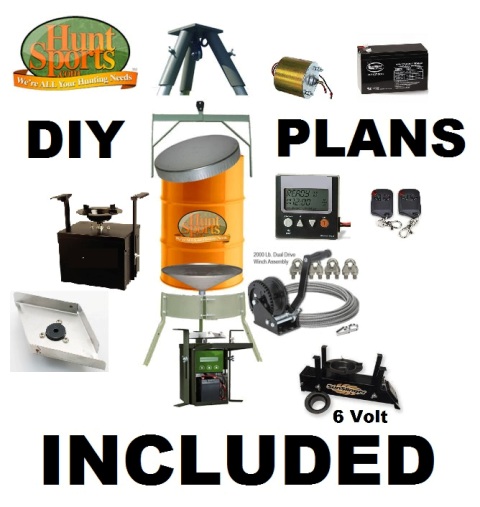 Photocell 6v Deer Feeder Package Dawn Dusk Automatic Simple Set