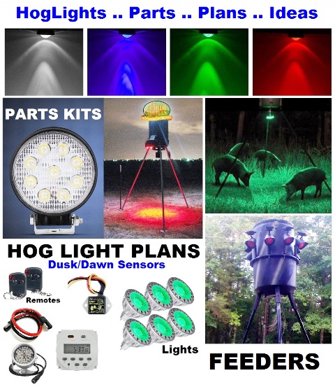 Hog Lights Night Hunting Feederlights 